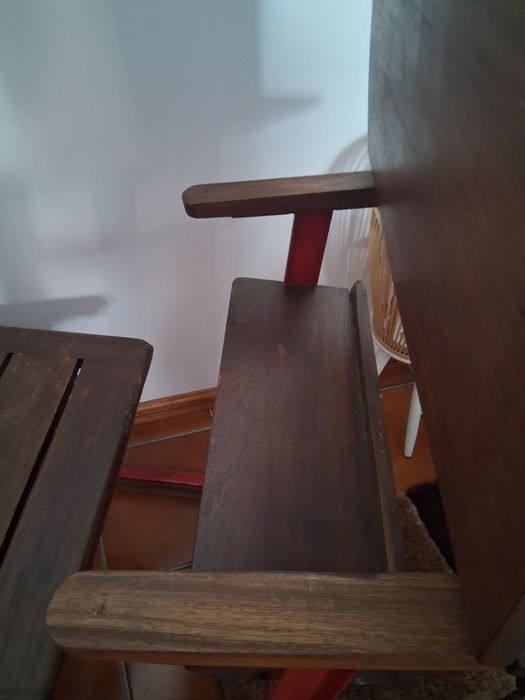 Mesa escolar antiga