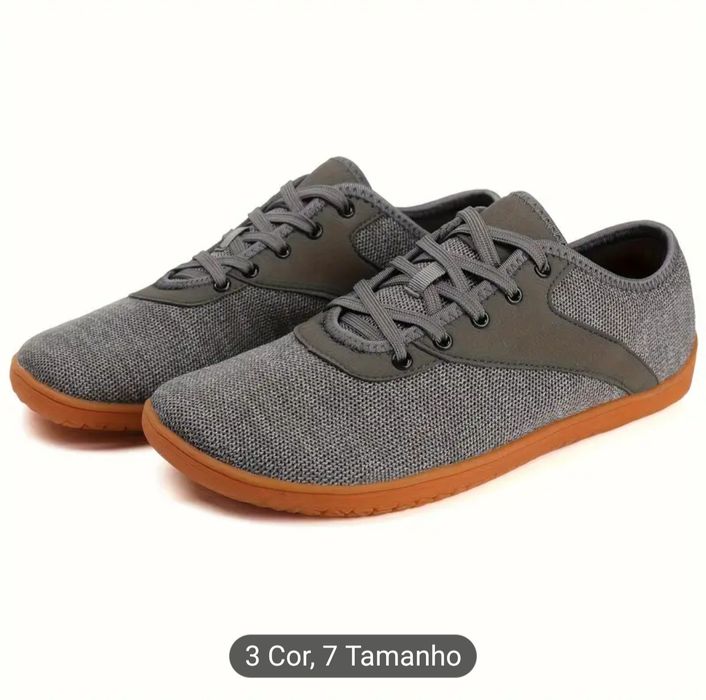 Sapatilhas largas e respiráveis para atividades para homens