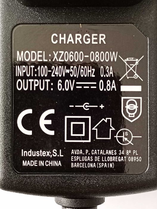 zasilacz  adapter  6v