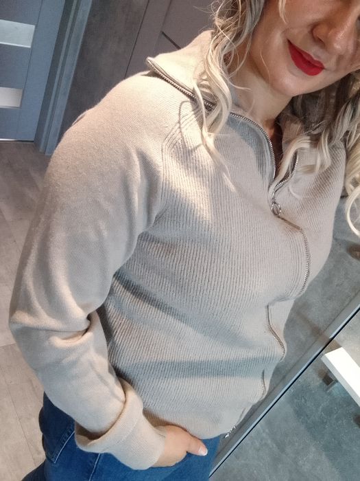 Kardigan L 40 Armani Exchange Wełna dziewicza