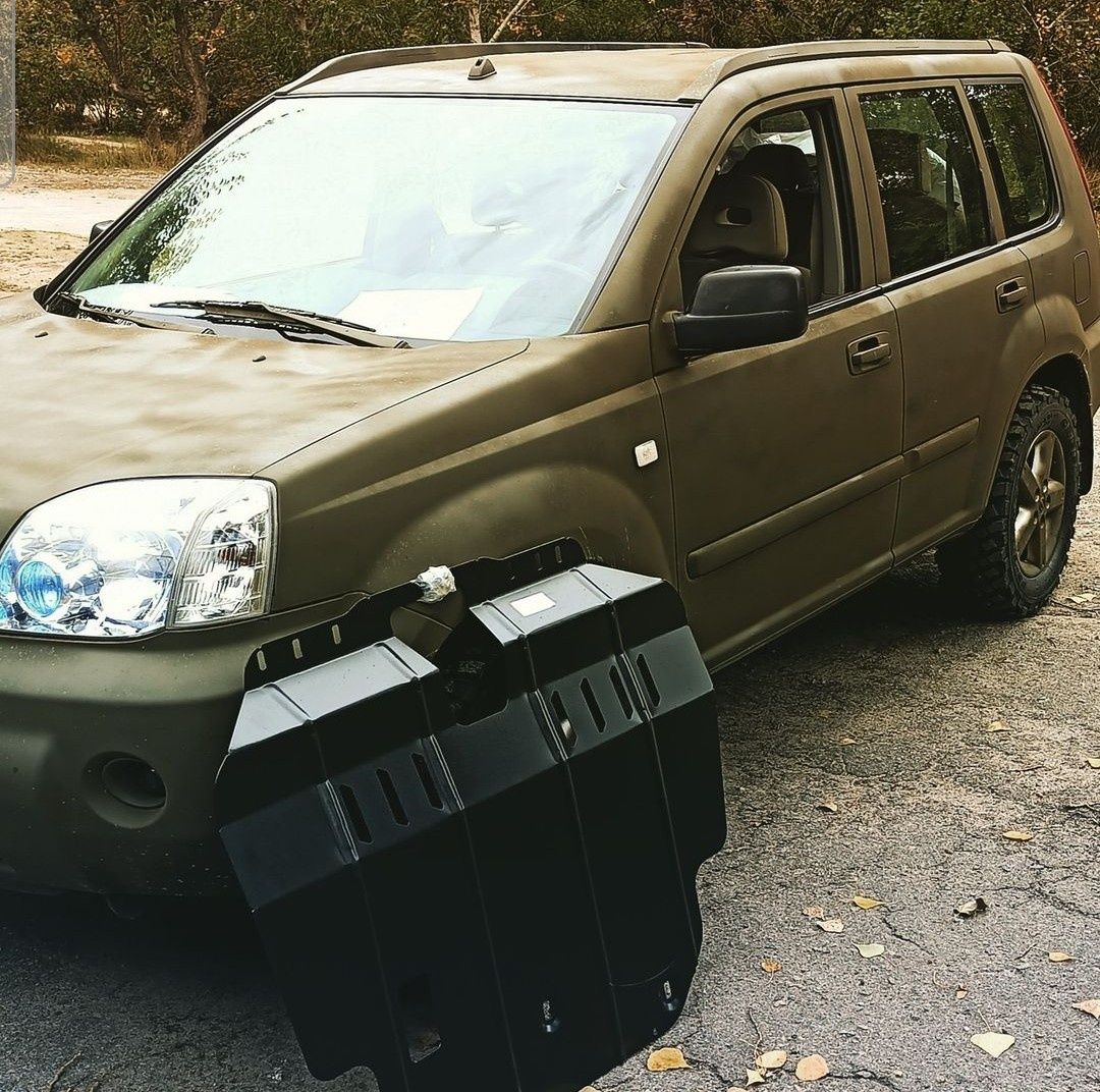 Защита картера двигателя Nissan X-Trail T30 купить в интернет-магазине ОбвесМаг
