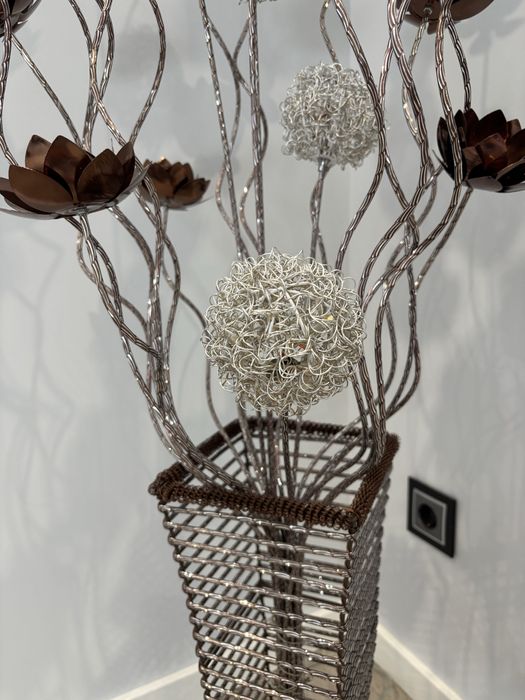 Candeeiro decorativo com luzes