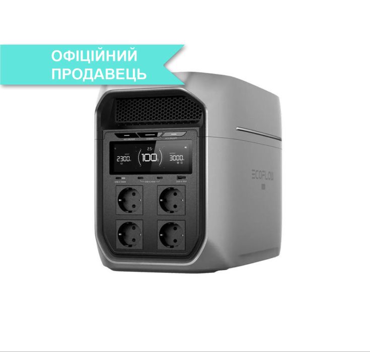 Зарядна станція EcoFlow DELTA 3 max plus