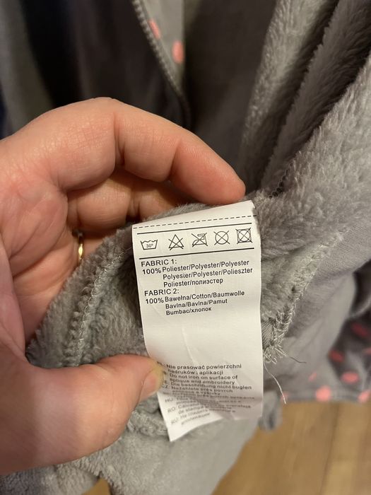 Bluza polar zasuwana