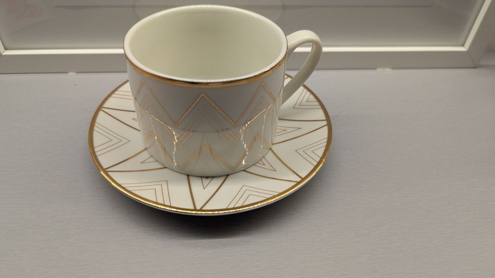 Filiżanka pozłacana h&m home