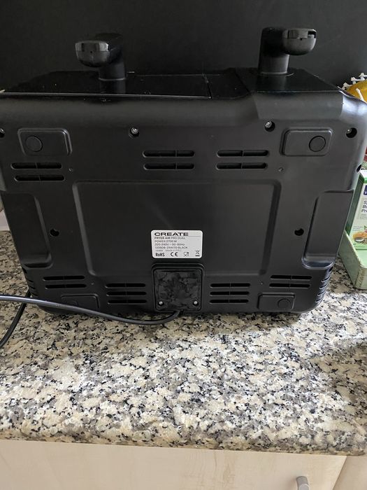 Air Fryer Creat 8 L (sem parafusos no suporte das gavetas)