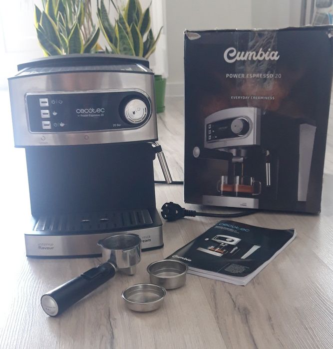 Cecotec Power Espresso 20 Kolbowy ekspres ciśnieniowy 850 W