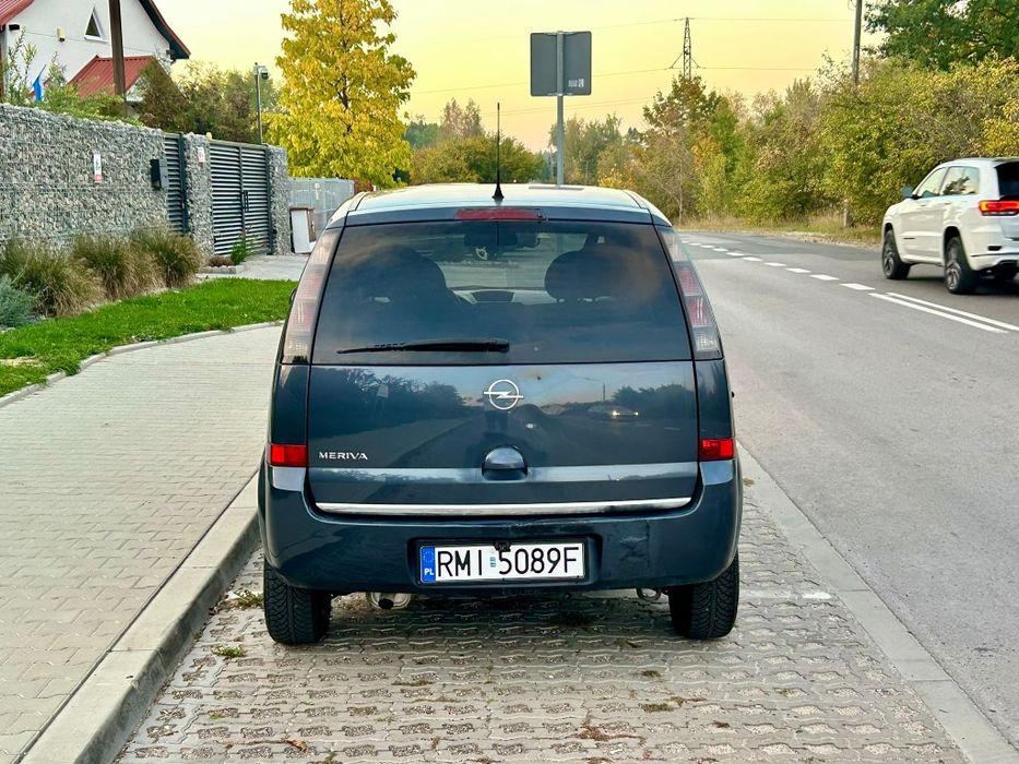 Opel Meriva A 2006r. 1.4 90KM GAZ LPG! Długie Opłaty! Niski Przebieg!