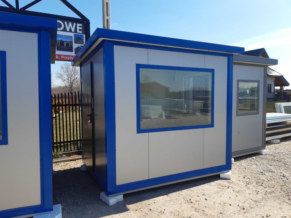 kontener ocieplany stróżówka pawilon budka biuro sterownia kabina