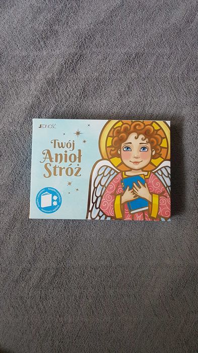 Twój Anioł Stróż, książeczka i złocone puzzle