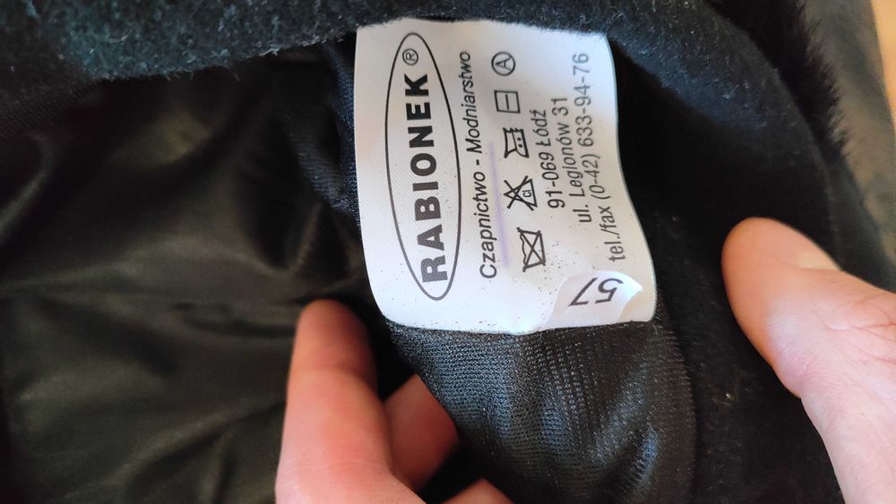 Damska Zimowa Czapka Rabionek Futerko