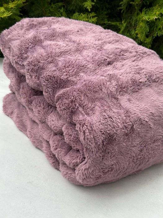 Подарок на 14 лютого! Любов та тепло плюшевий плед Кролик шиншила