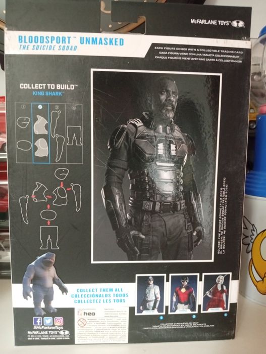 McFarlane Suicide Squad figura  Bloodsport (Unmasked)