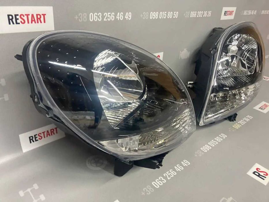 Фари передні чорні Renault Kangoo Рено Кенго фара 2003-2008 6061107E