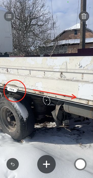 Грузовий борт 7.2 м