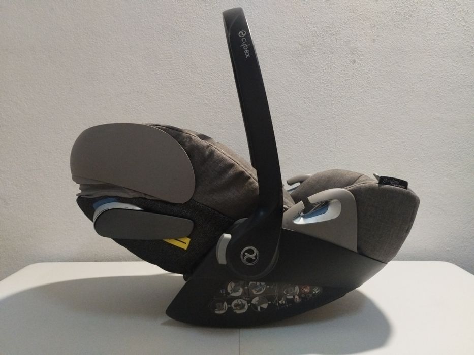 Carrinho e ovo e adaptador cybex