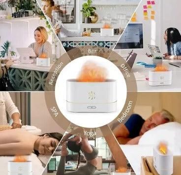 Humidificador difusor de óleo essencial LED