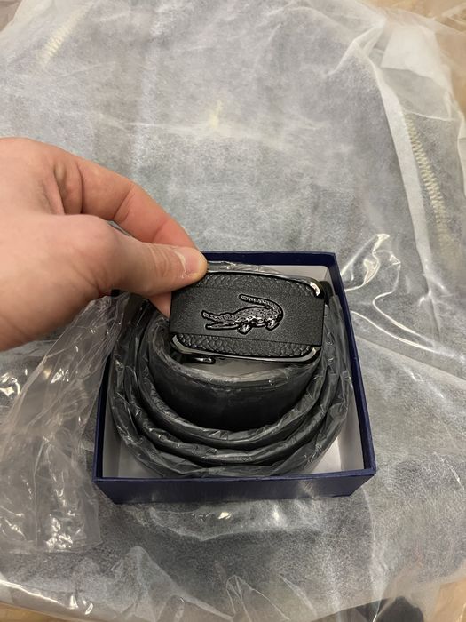 Купити ремінь LACOSTE, оригінал, ремень лакоста, придбати ремінь 120 с