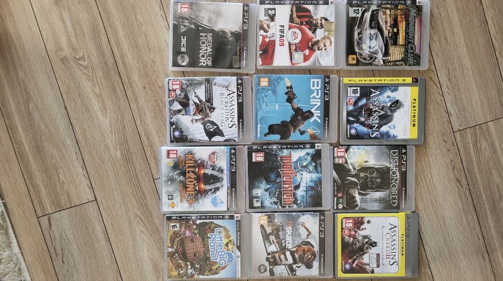 Konsola PlayStation 3 + 12 gier