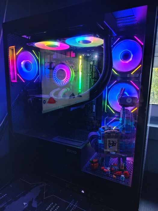 PC Gaming All RGB |  RTX 5060 | Ryzen 7 9700X | 16GB DDR5 | WaterCooling