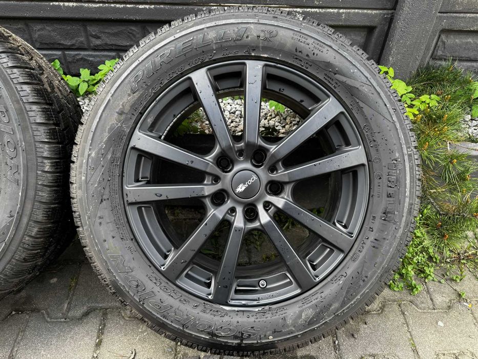 Koła Brock Alloy RC Design 18 5x127 + Opony zimowe Pirelli Scorpion 255/45/R18