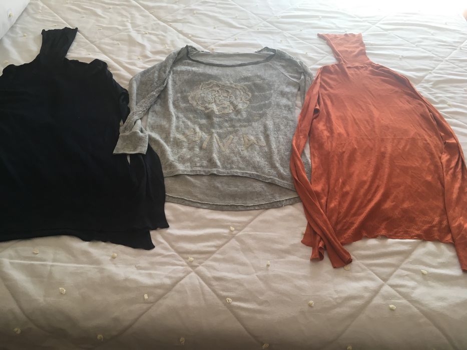 Conjunto 3 camisolas tam M