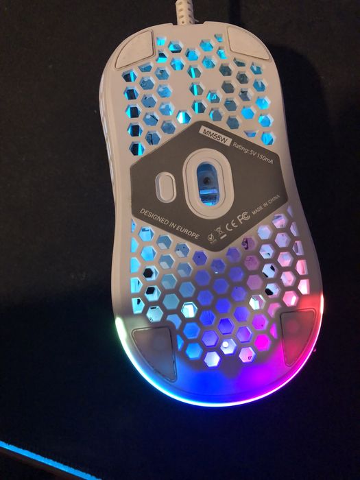 Rato gamer da mars gaming