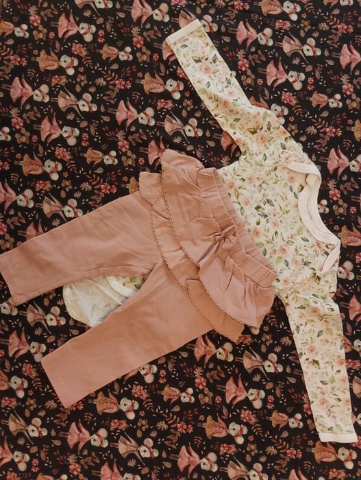 Komplet spodnie COCODRILLO +body R 74