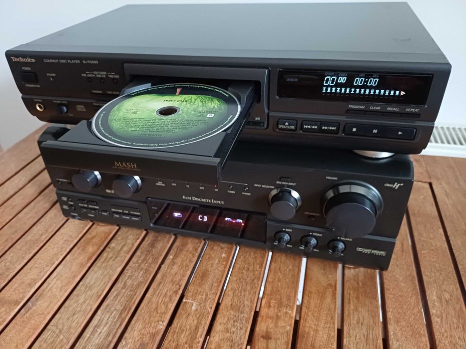 Zestaw Technics SA-AX730 i SL-PG590