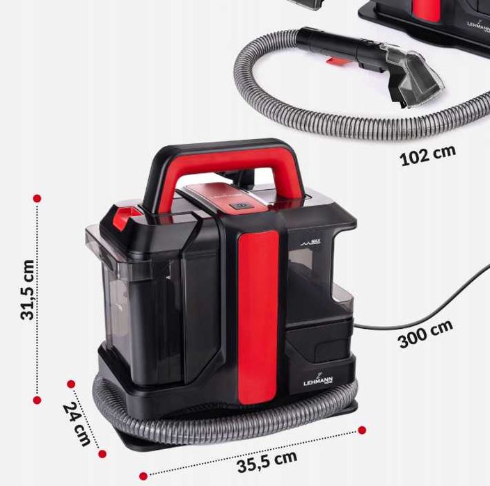 Odkurzacz piorący 2w1 mokro/sucho • dywany, tapicerka • Spot Clean