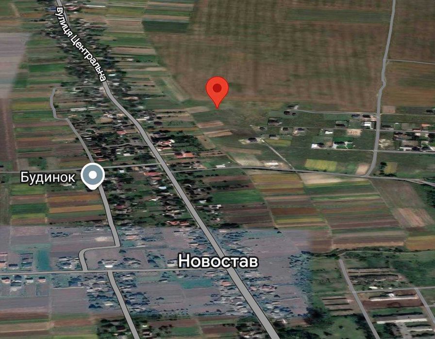 Продаж земельної ділянки у с. Новостав