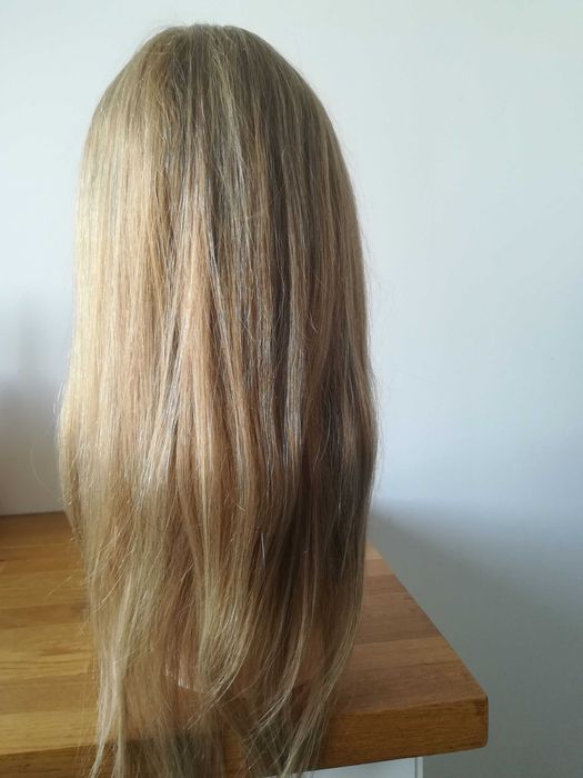 peruka naturalna dłuuuuuuga!,mikroskóra