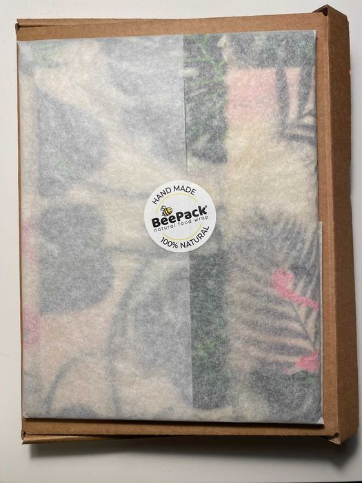 Ekologiczne woskowijki BeePack – zestaw S/M/L - ładnie zapakowane