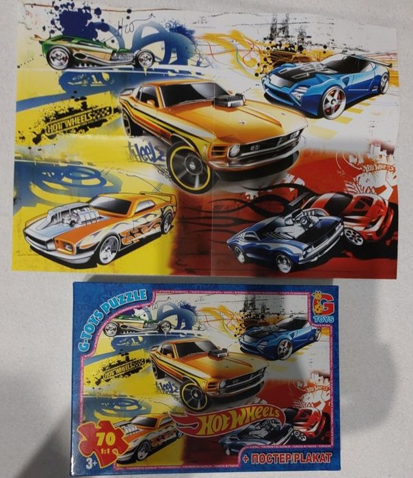 Пазлы Ravensburger Trefi Castorland Hot Wheels Бэтмен Marvel