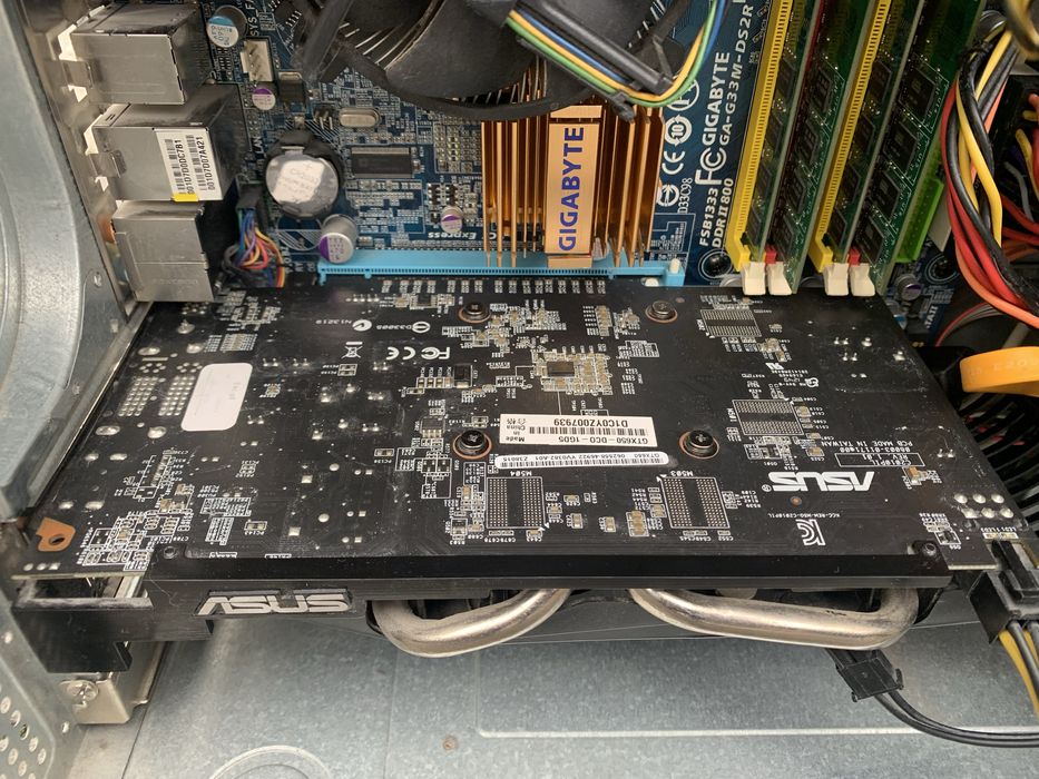 Komputer PC intel Q9450 4x3.2 GHz pamiec 8GB nVidia GTX 650 hdd 500 GB