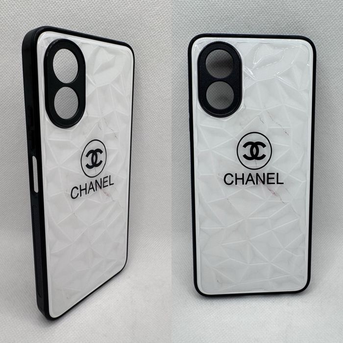 Брендовый чехол бампер для Oppo A18 A38 с рисунком противоударный а18