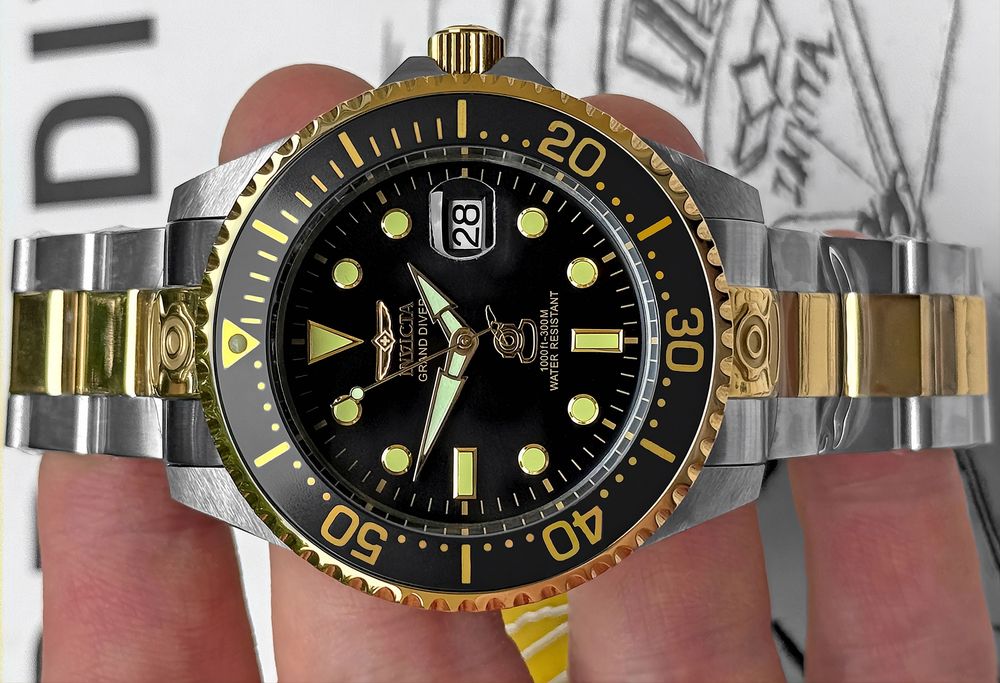 Годинник чоловічий Invicta 27614 Grand Diver Automatic 47 мм 300 МТ NH35A