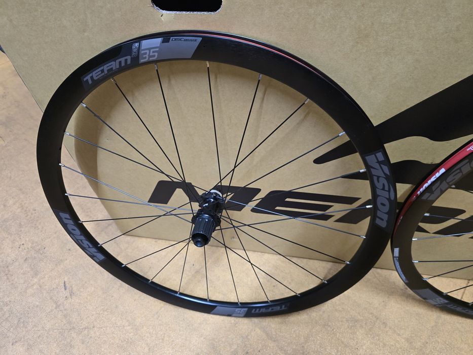 Rodas vision team 35 de disco semi novas