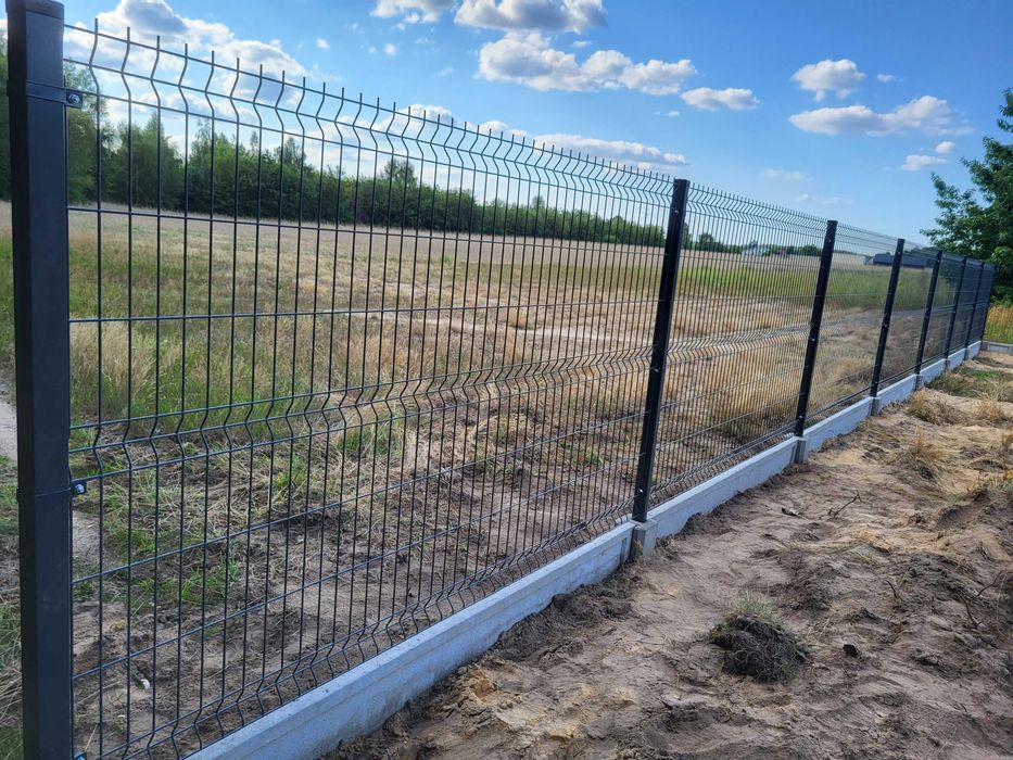 Kompletne ogrodzenie panelowe z dostawą Podmurówki PREMIUM