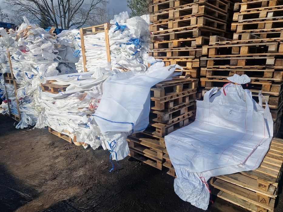 Worki Big Bagi 120x95x95 cm Worek Big Bag używane 500 kg 1000 kg
