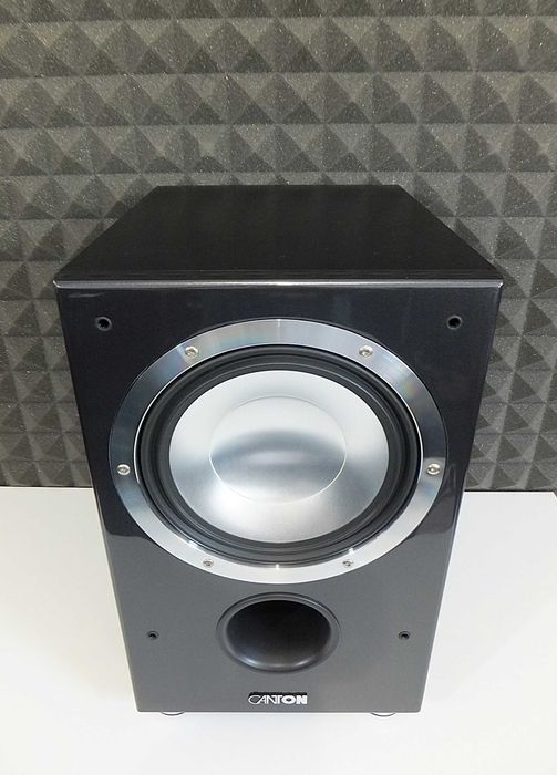 Elegancki subwoofer akrywny Canton Chrono AS 525 SC / 25Hz / Made in Germany