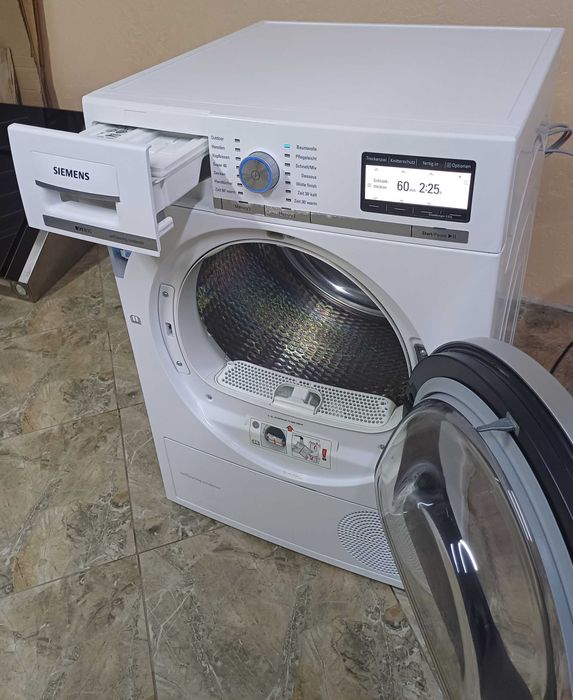 Сушка сушильна машина iQ800 selfCleaning Siemens WT46Y701/04 8кг б/в