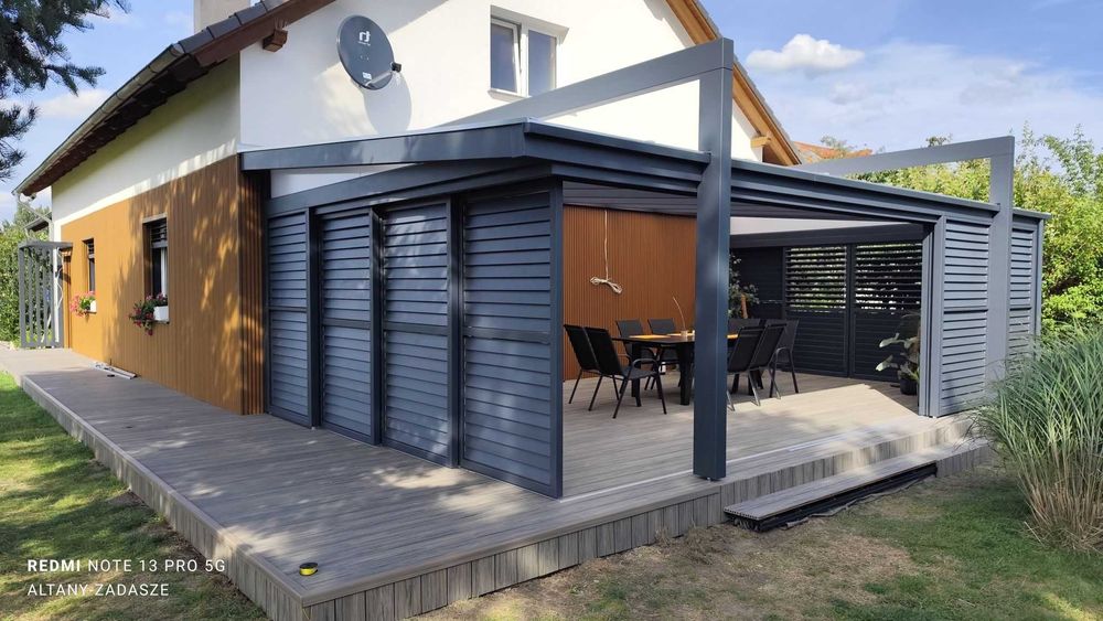 Zadaszenie tarasu, ogród zimowy, patio, pergola, wiata
