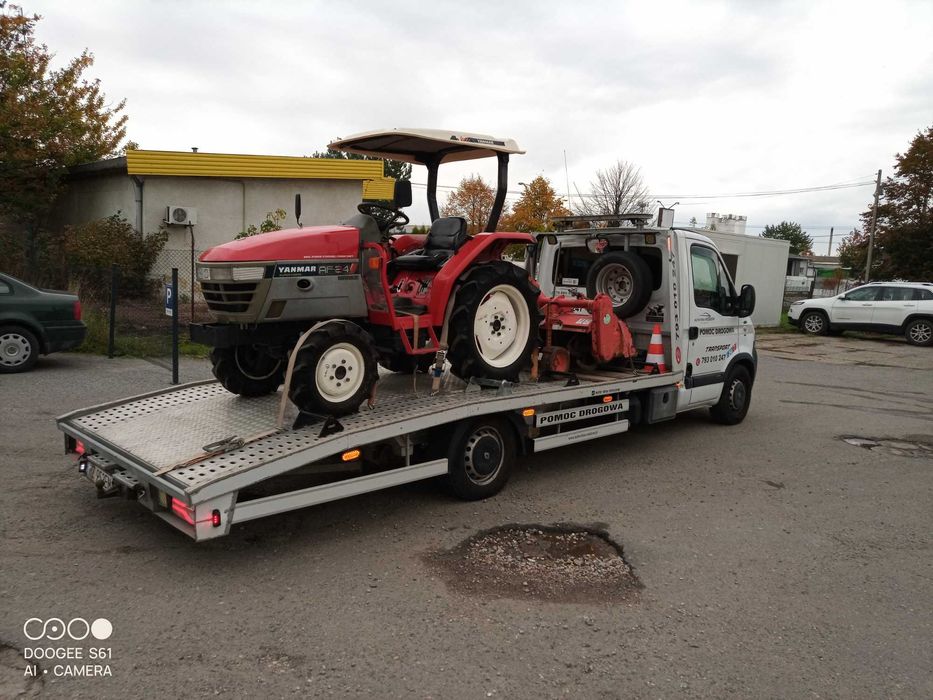 Pomoc drogowa transport autolaweta laweta, Holowanie wynajem 24/7 A4