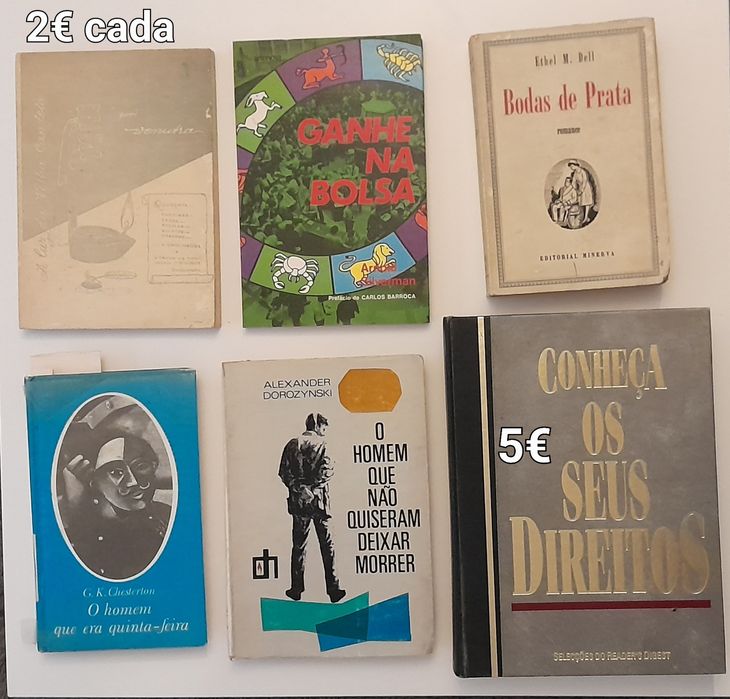Varios livros temas dif