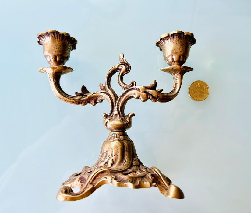 Candelabro em Cobre Vintage
