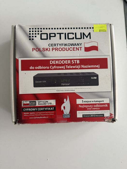 Dekoder  tv naziemnej  Opticum