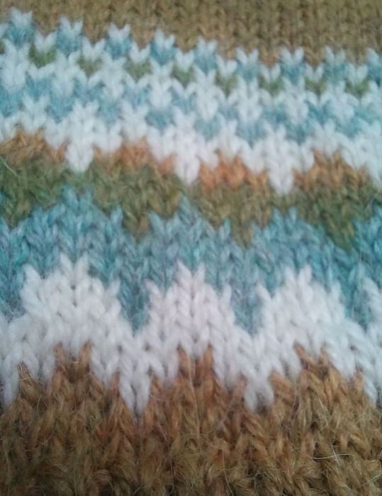 Sweter z alpaki handmade 40 super!