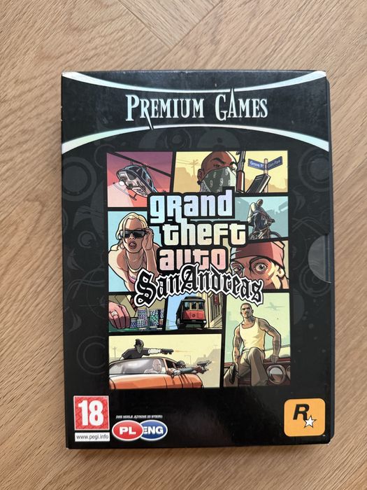 Gra na PC GTA San adreas wer Premium wersja angielska ENG