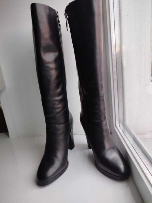 Зимові шкіряні чоботи Vitto Rossi 37